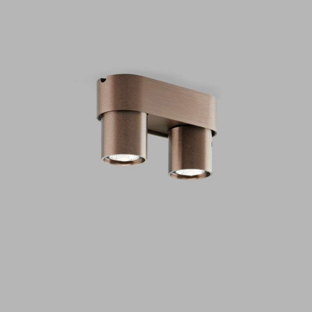 Aura C2 Deckenleuchte 2700/3000K Rose Gold - LIGHT-POINT - Wohnzimmer - Aluminium