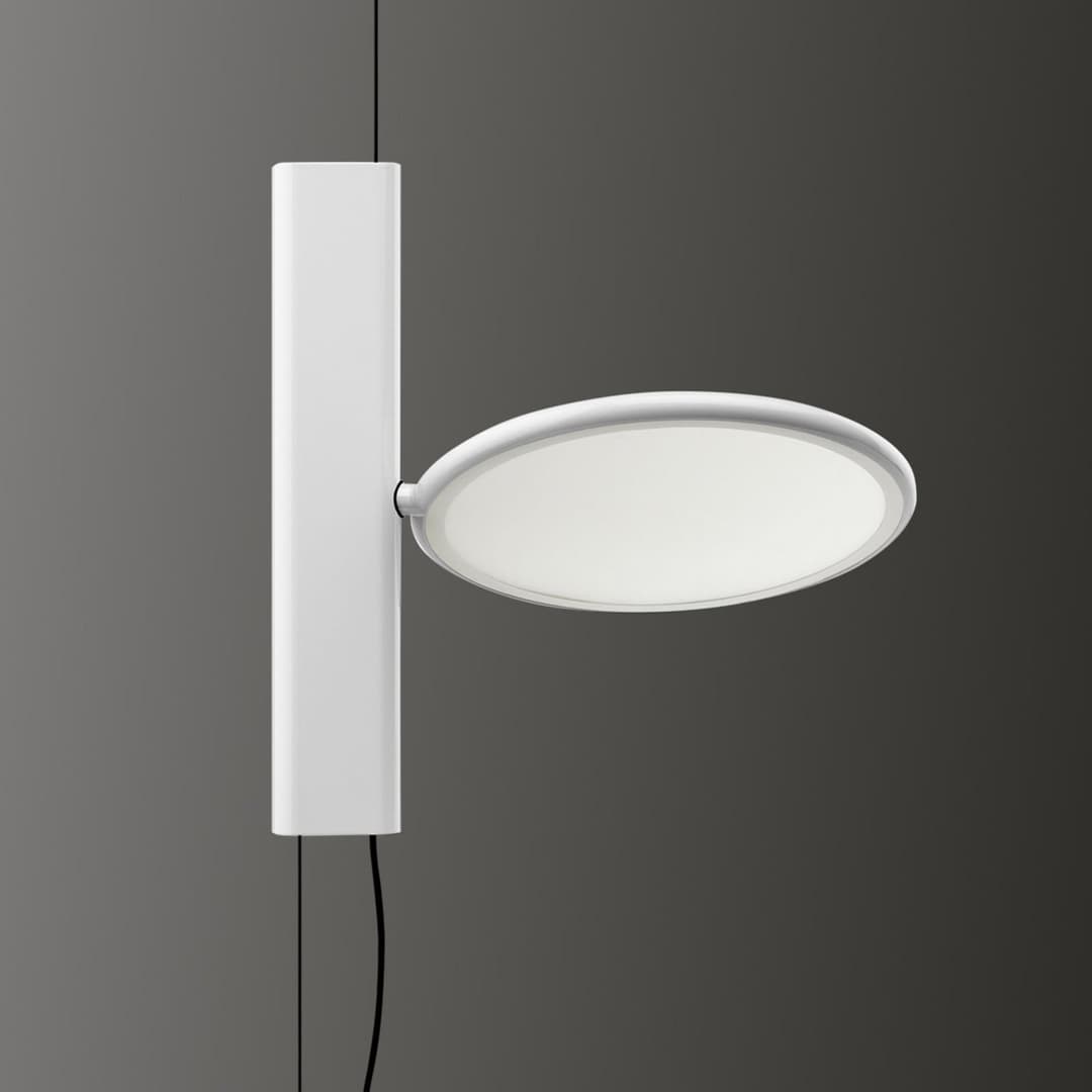 OK Pendelleuchte Weiß - Flos - Wohnzimmer - Design - Metall - Einflammig