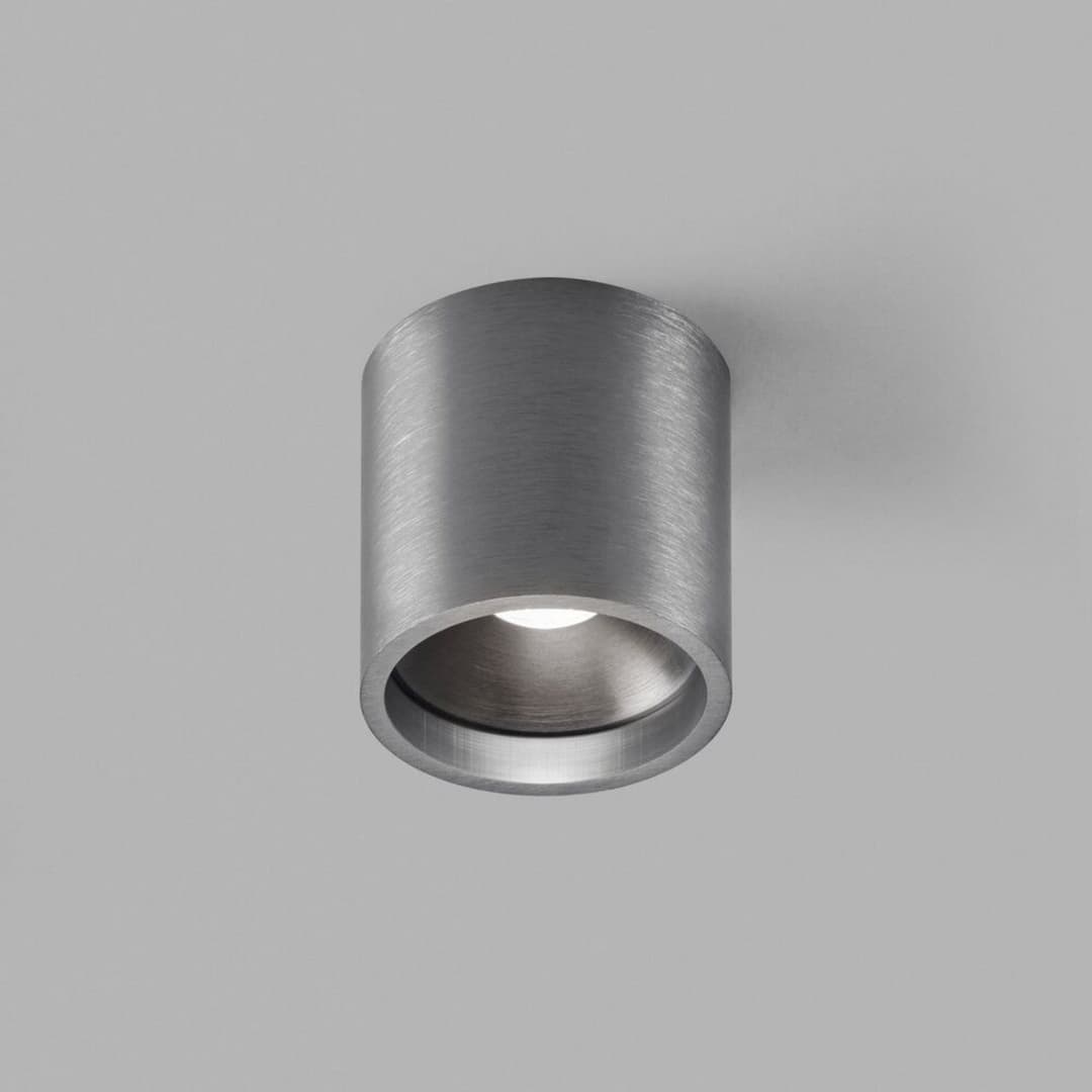 Solo 1 Round Deckenleuchte 6W 2700K Titanium - LIGHT-POINT - Küche - Aluminium