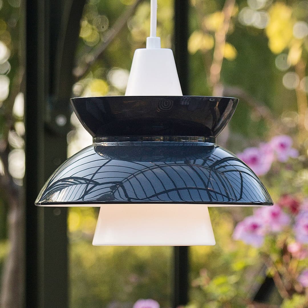 Doo-Wop Pendelleuchte Dark Grey - Louis Poulsen - Wohnzimmer - Design - Metall - Einflammig