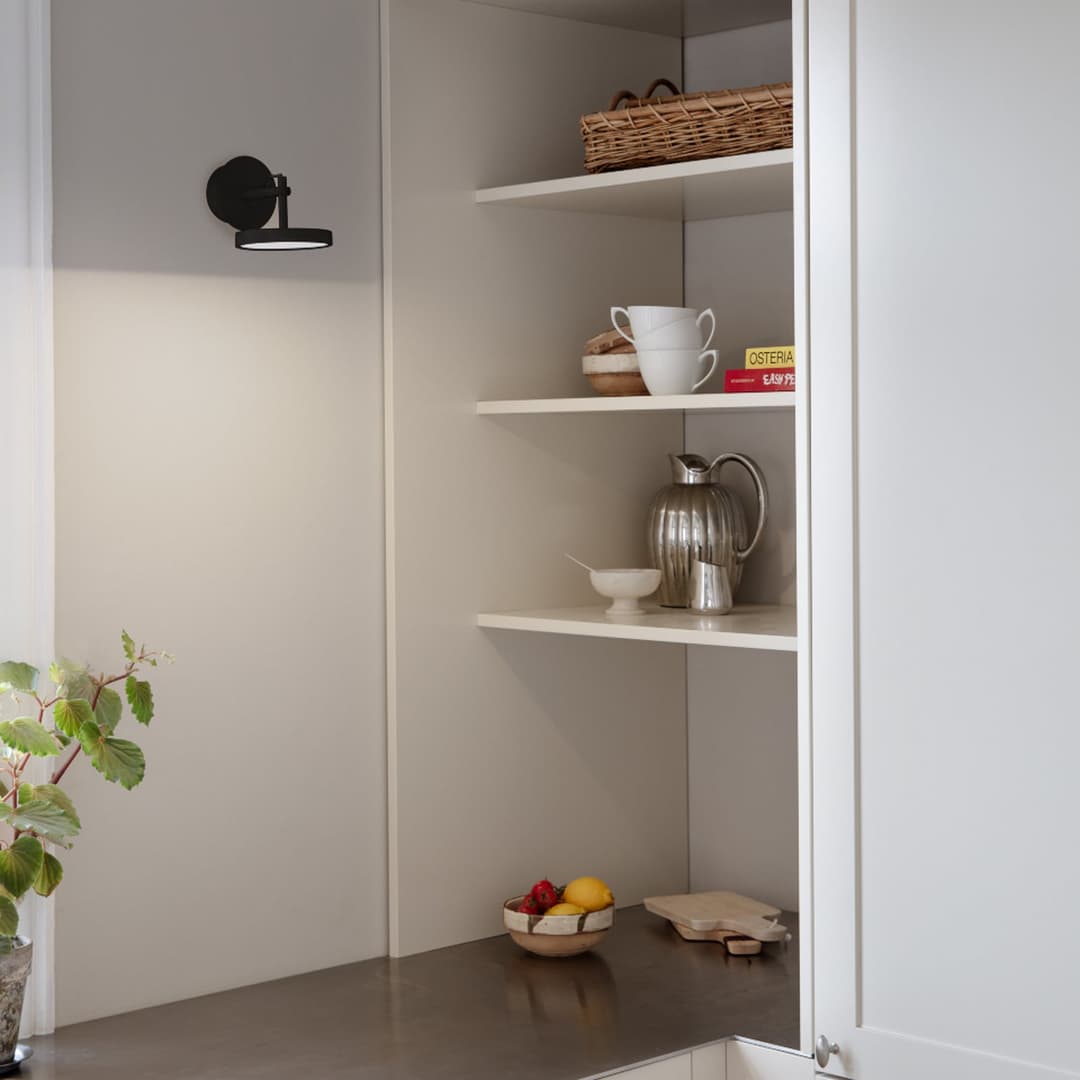 Asteria Punkt Deckenleuchte Black - UMAGE Asteria Spot - Wohnzimmer - Design - Metall - Mit Schirm