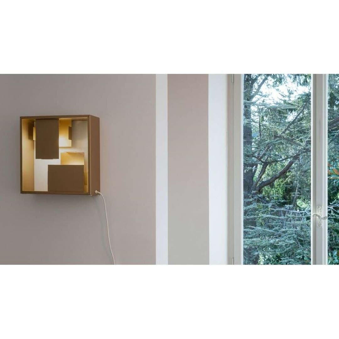 Fato T/W Tischleuchte/Wandleuchte Gold - Artemide - Wohnzimmer - Metall