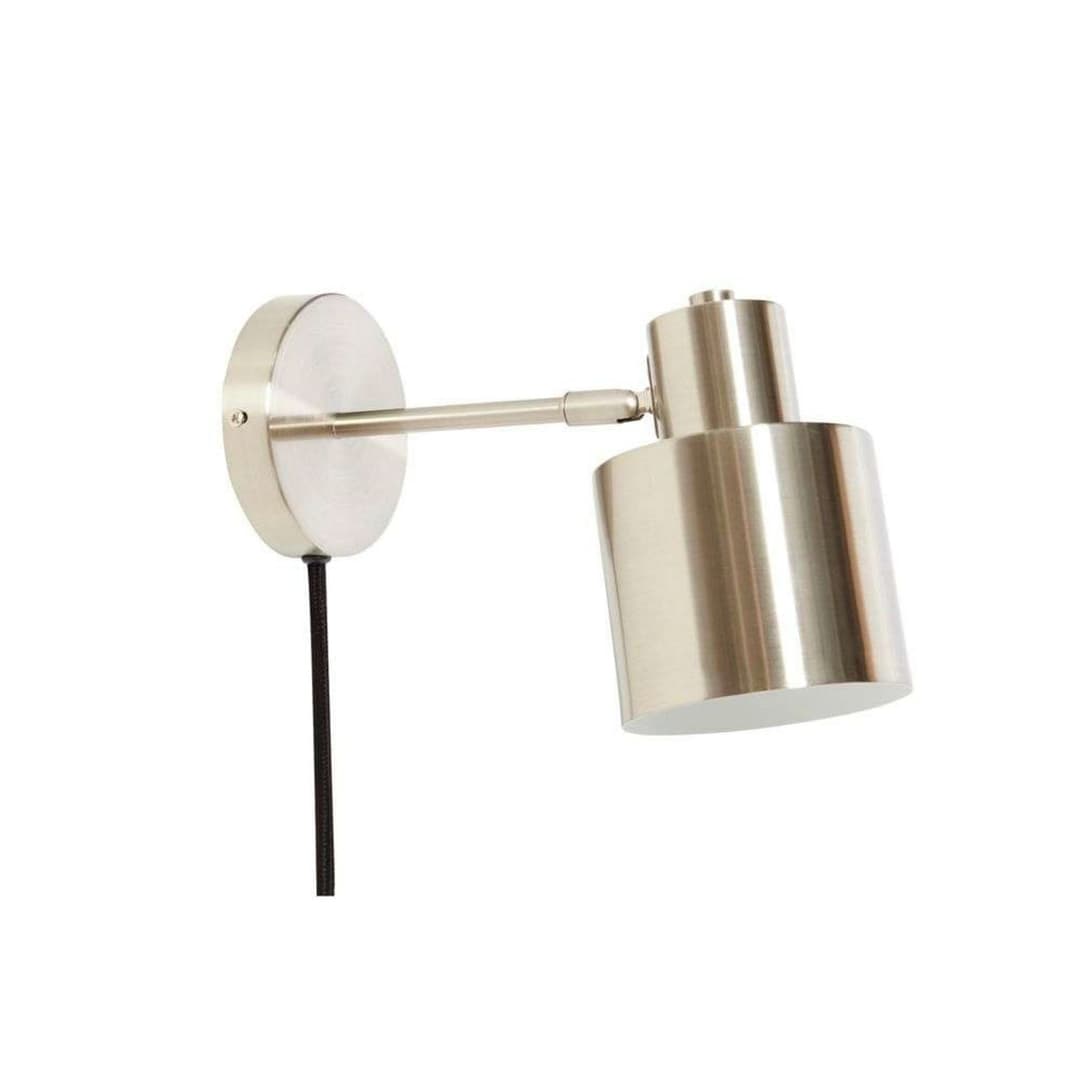 Fuse Wandleuchte Nikkel - Hübsch - Wohnzimmer - Metall