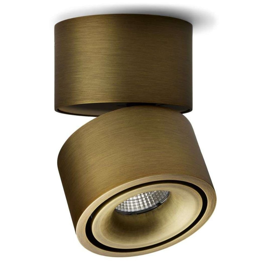 Easy Mini W75 LED-Spot, 2700K, bronze, 9,5 cm - Antidark - Wohnzimmer - Aluminium