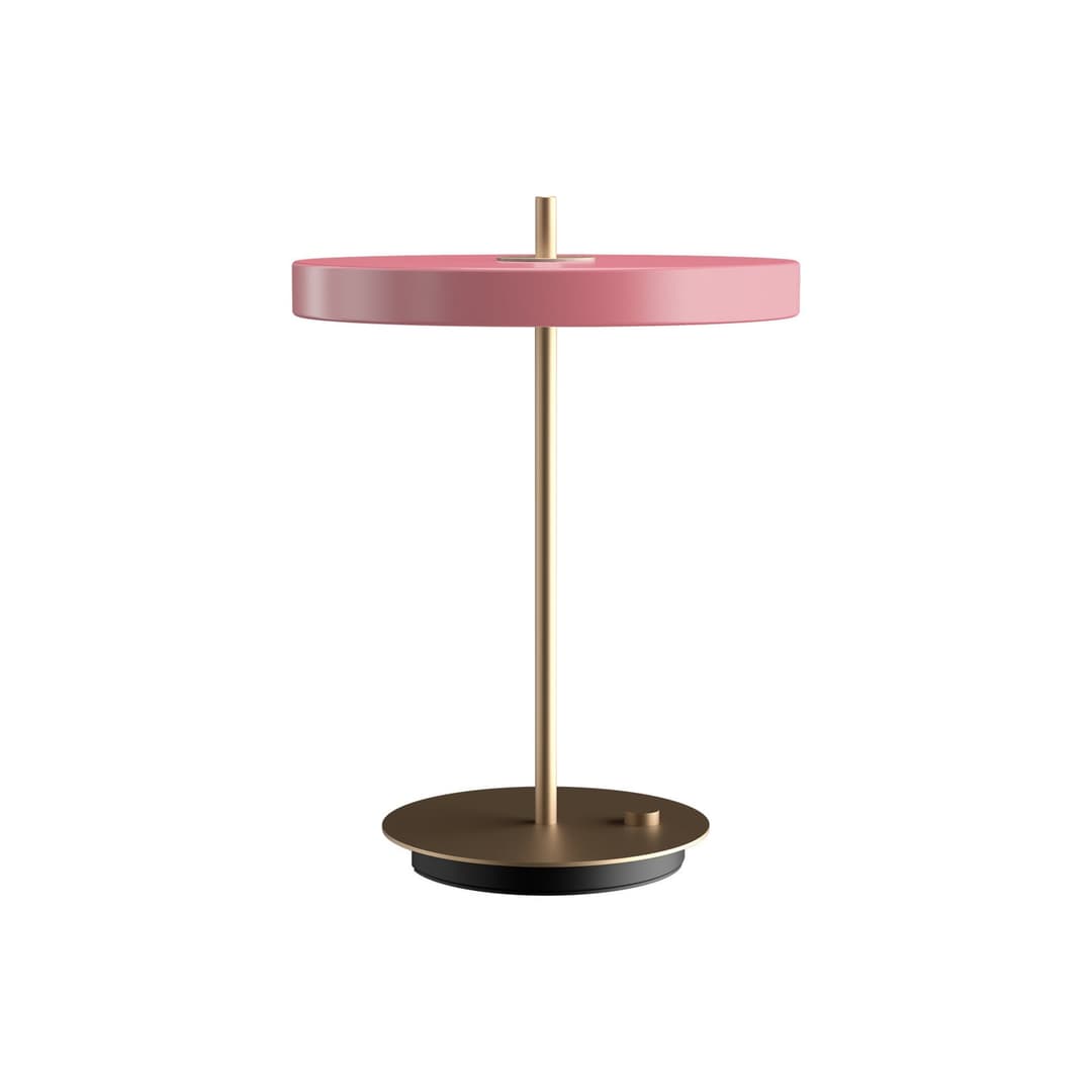 Asteria Tischleuchte Nuance Rose - UMAGE Asteria Table - Wohnzimmer - Design - Aluminium - Mit Schirm