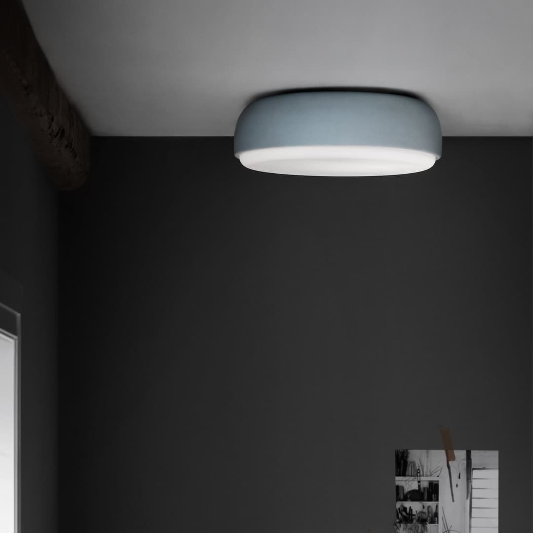 Over Me 40 Deckenleuchte Dusty Blau - Northern - Wohnzimmer - Design - Metall - Rund
