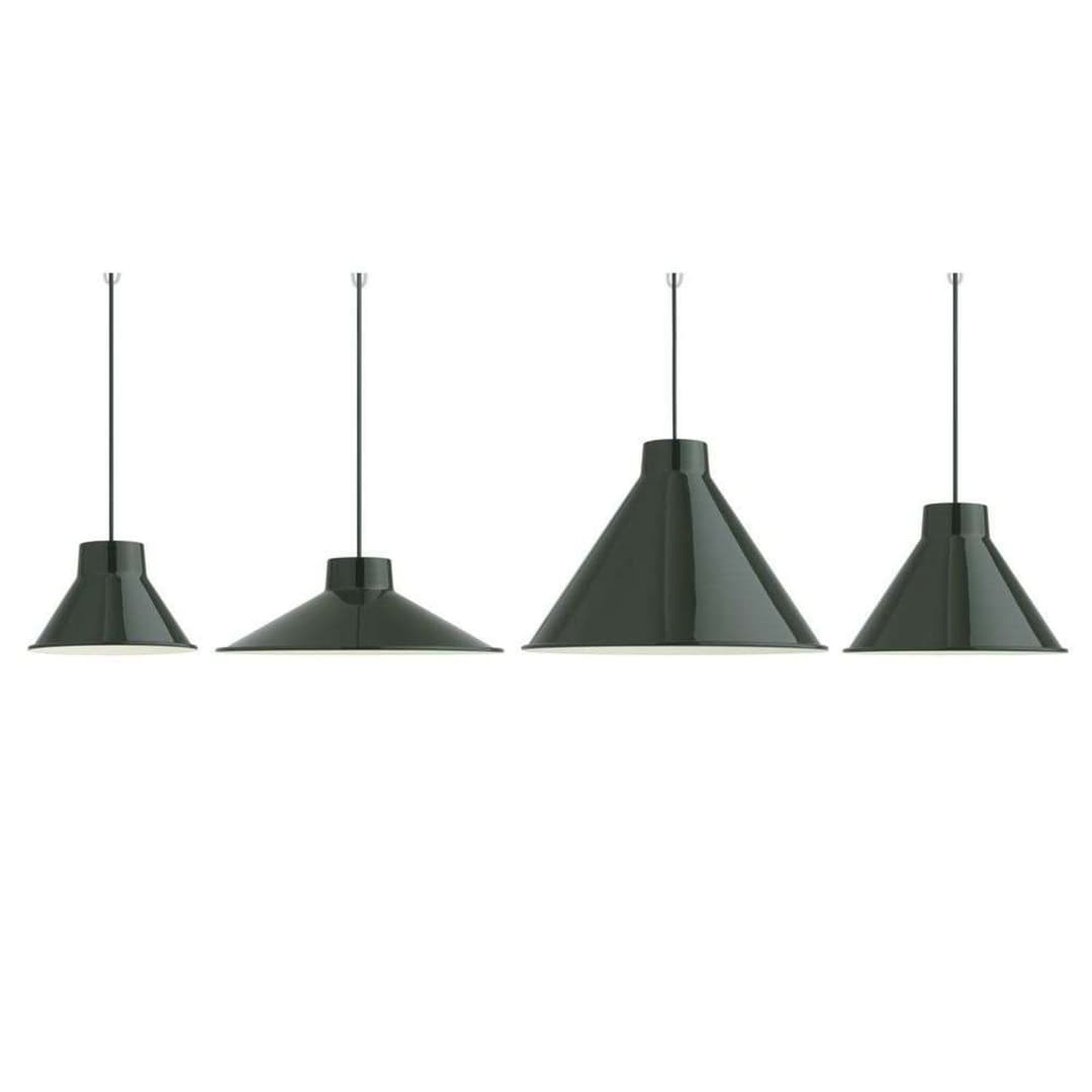 Top Pendelleuchte Ø21 Dark Green - Muuto - Esszimmer - Design - Metall