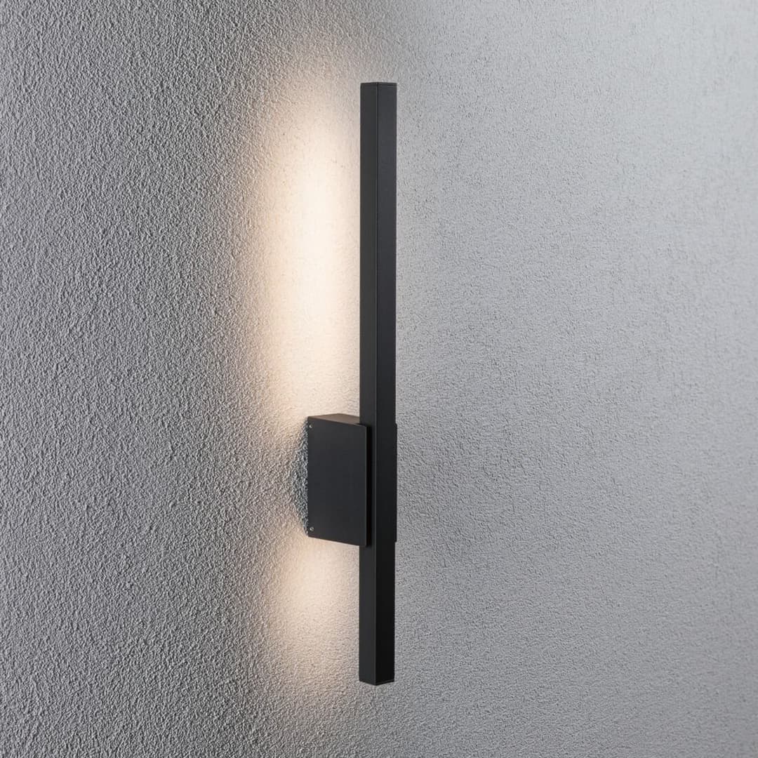Stan Außenwandleuchte H60 SWR Anthrazit - Paulmann - Modern - Metall