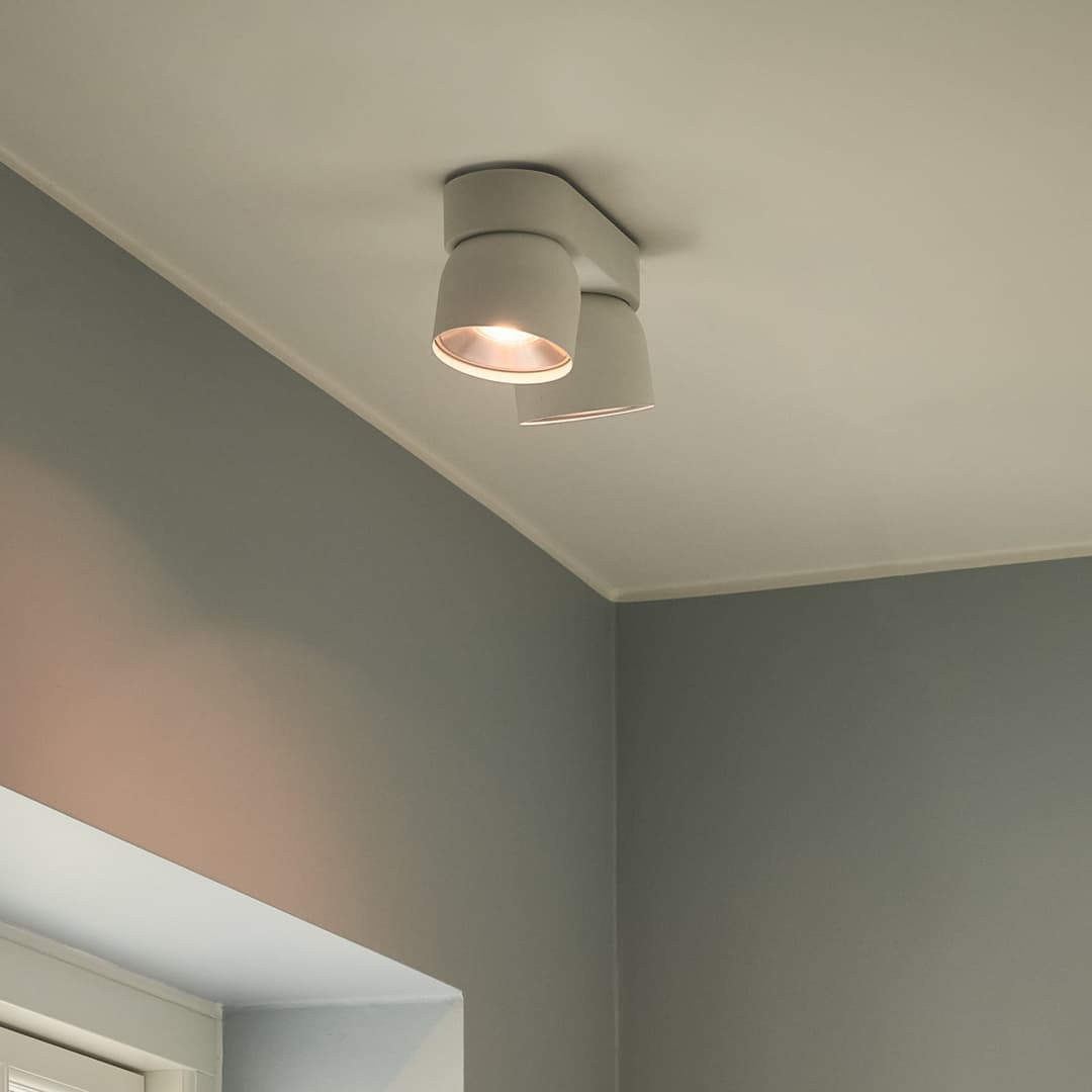Pitcher Downlight, weiß/silber, 2-flg, Metall - Nordlux - Flurbereich - Modern - Mehrflammig