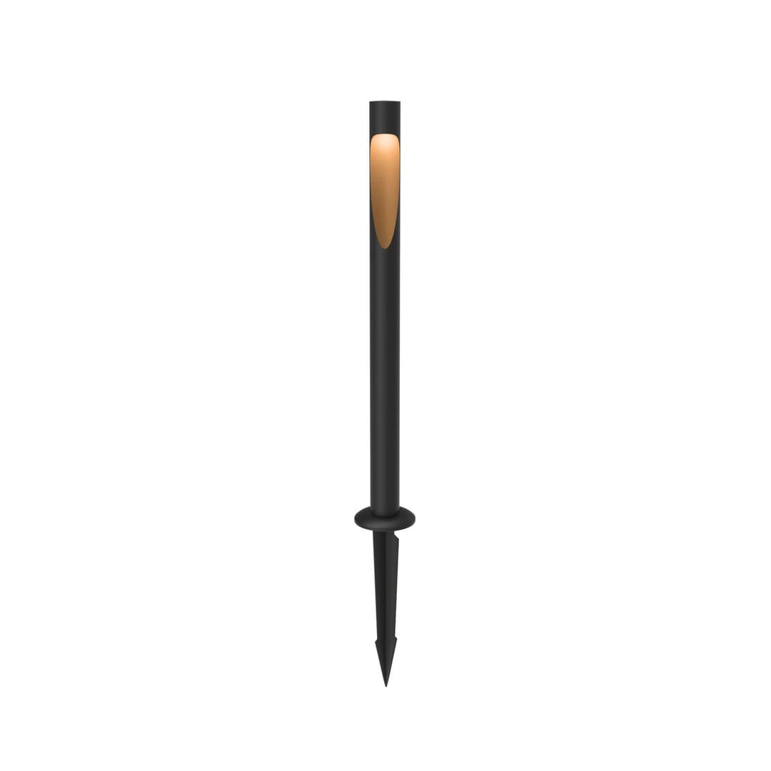 Flindt Wegelampe 827 70cm schwarz Erdstück - Louis Poulsen - Design - Aluminium - Einflammig