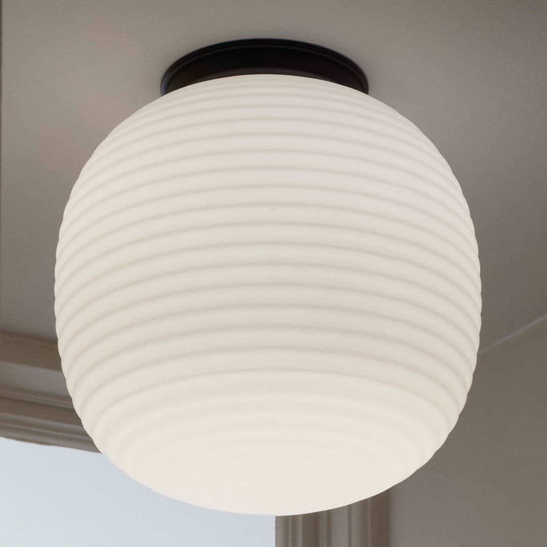 Lantern Globe Loftlampe Medium Ø30 - New Works Lantern Medium - Wohnzimmer - Design - Glas - Kugel