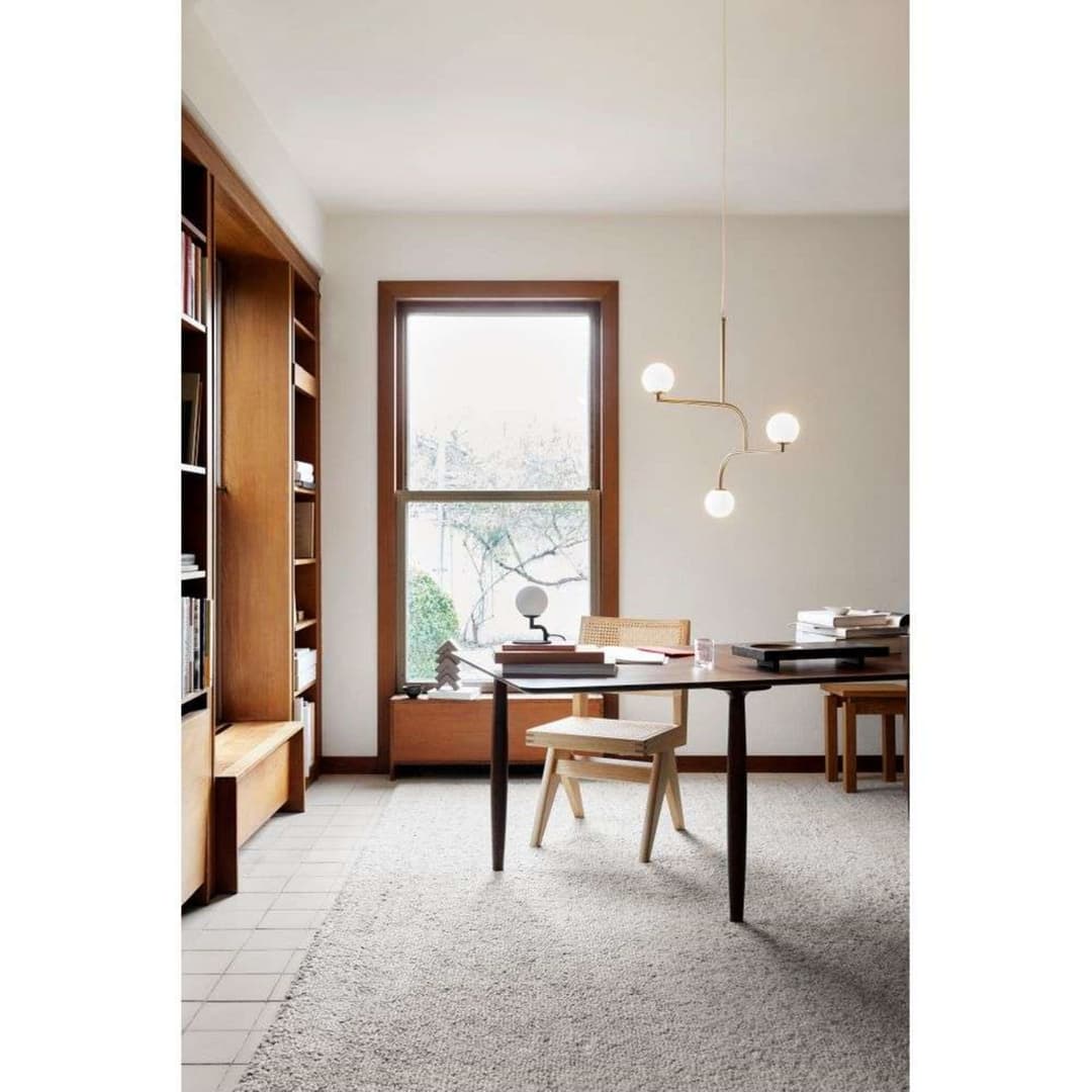 Mobil 70 Pendelleuchte Black/Opal - Pholc - Wohnzimmer - Metall