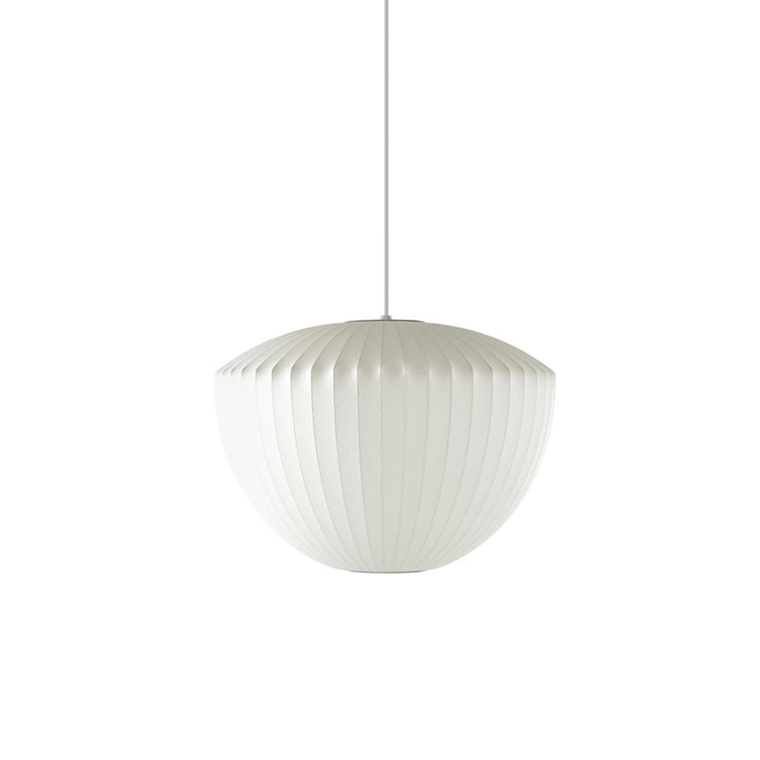 Nelson Apple Bubble Pendellampe M, weiß - Herman Miller HAY - Esszimmer - Kunststoff