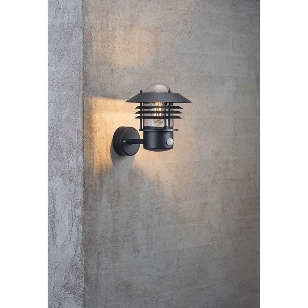 Vejers Wandleuchte w/Sensor Black - Nordlux - Metall