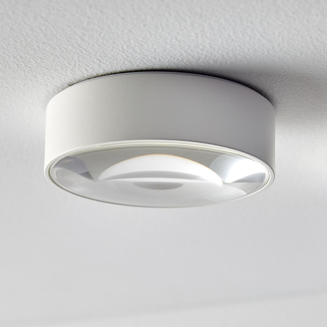 Sif LED-Deckenleuchte weiß IP65 dimmbar - Loom Design - Badezimmer - Modern - Metall - Rund