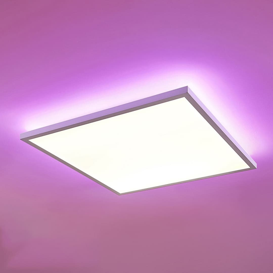 Brenda Deckenleuchte 60x60 White - Arcchio - Wohnzimmer - Modern - Kunststoff - Eckig
