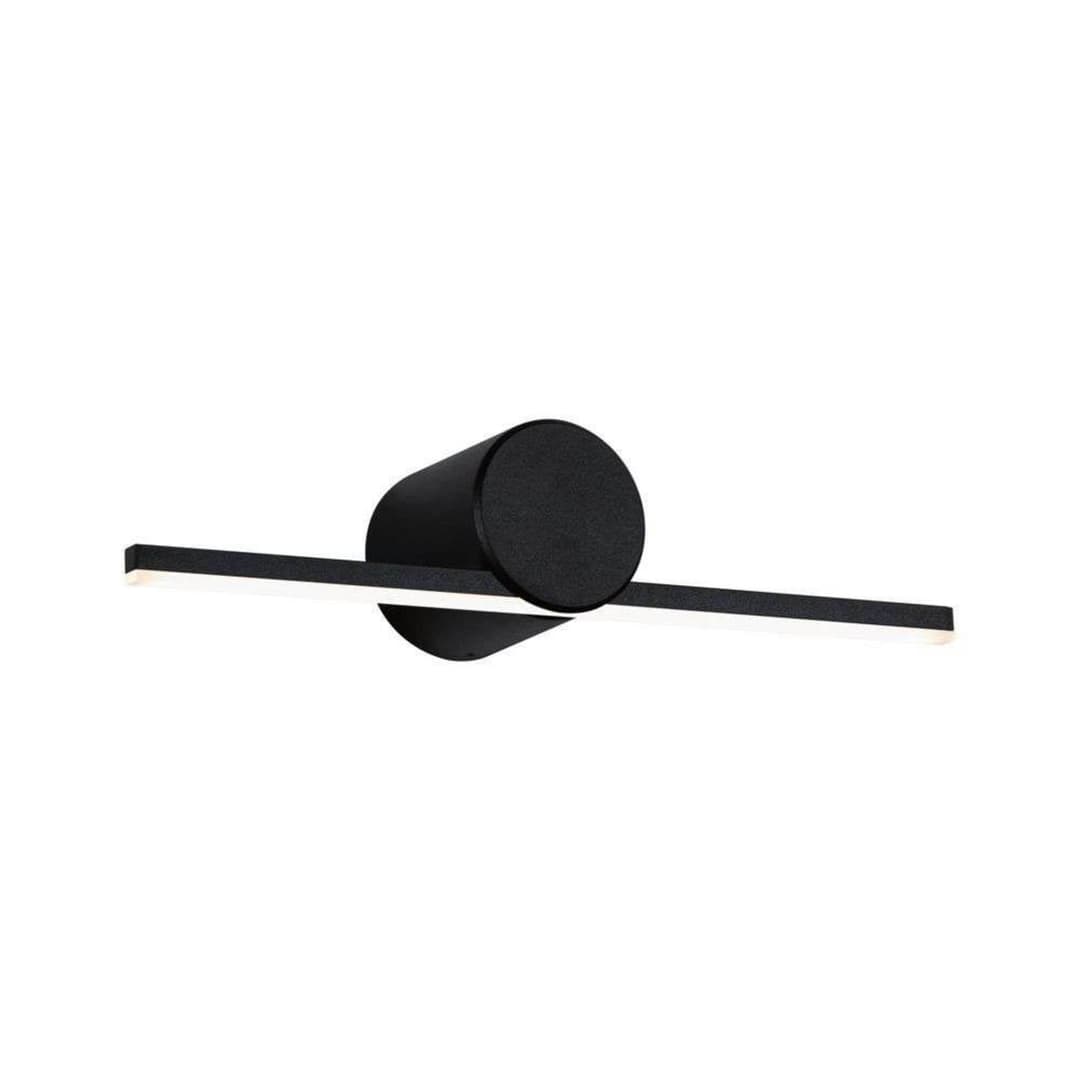 Sava Wandleuchte IP44 250lm 4,2W Matt Black - Paulmann - Badezimmer - Metall