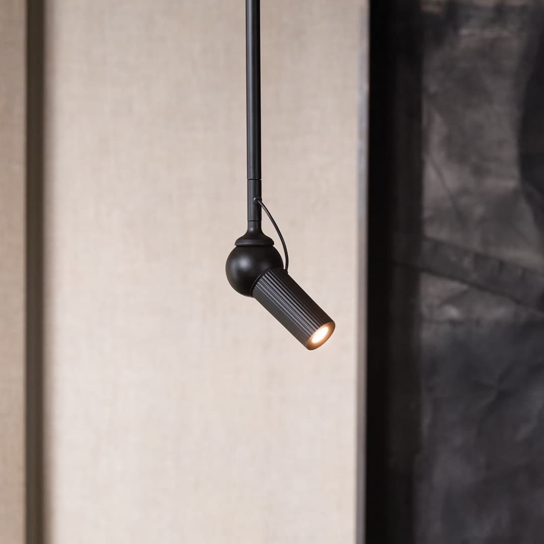Bird Wand-/Deckenleuchte w/2 Rod H3,5+H20,5 Black - KDLN - Wohnzimmer - Metall - Einflammig