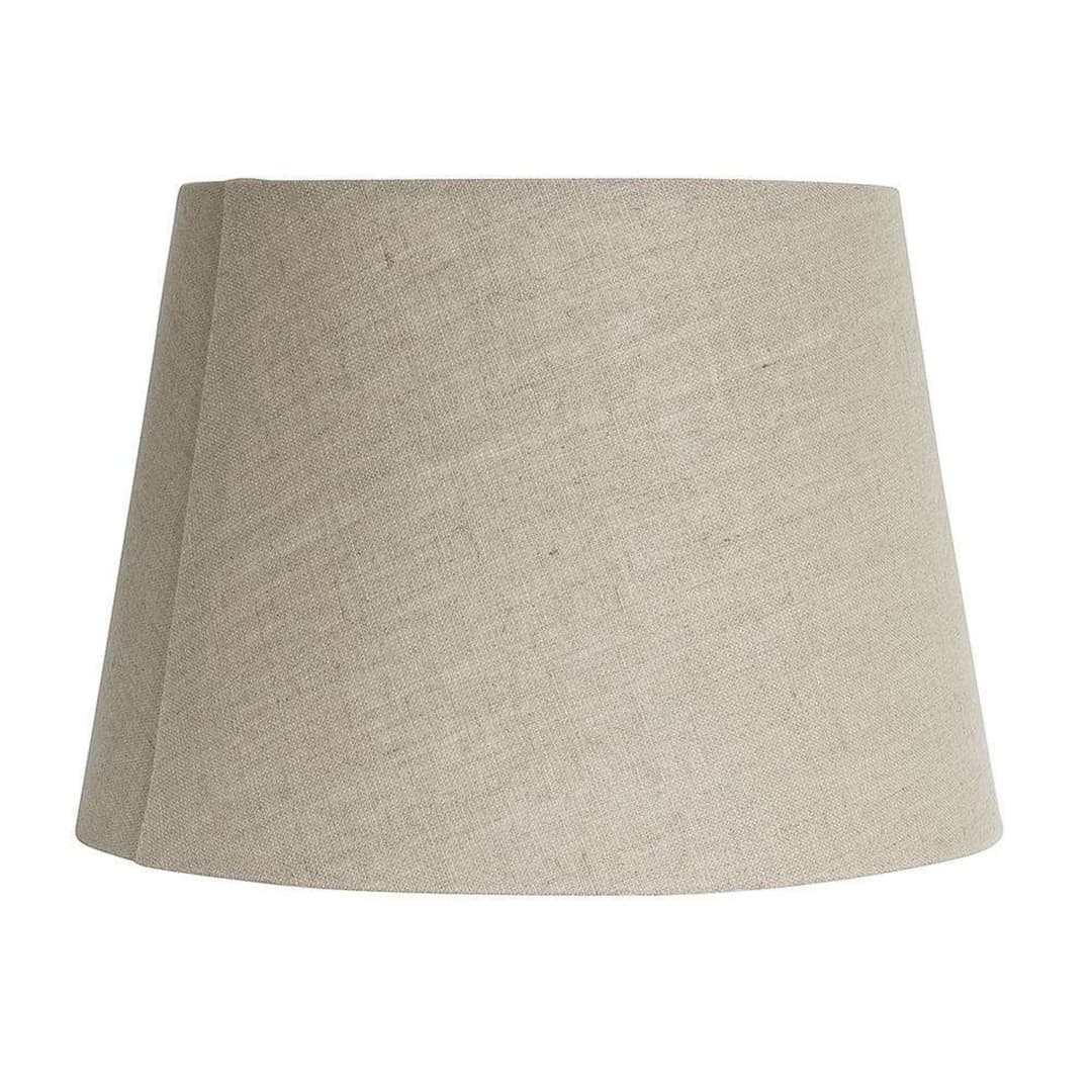 Basic Straight 26 Schirm Natural - Watt & Veke - Wohnzimmer - Skandinavisch - Stoff / Textil - Einflammig