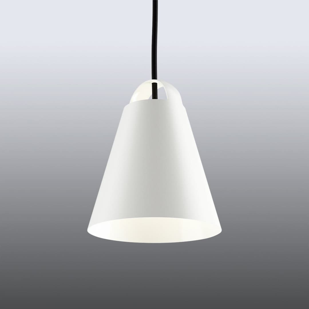 Above Pendelleuchte Ø17,5 cm Weiß - Louis Poulsen - Wohnzimmer - Design - Metall - Einflammig