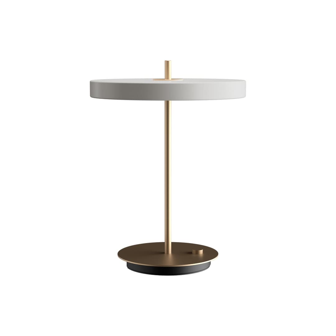 Asteria Tischleuchte Nuance Mist - UMAGE Asteria Table - Wohnzimmer - Design - Aluminium - Mit Schirm