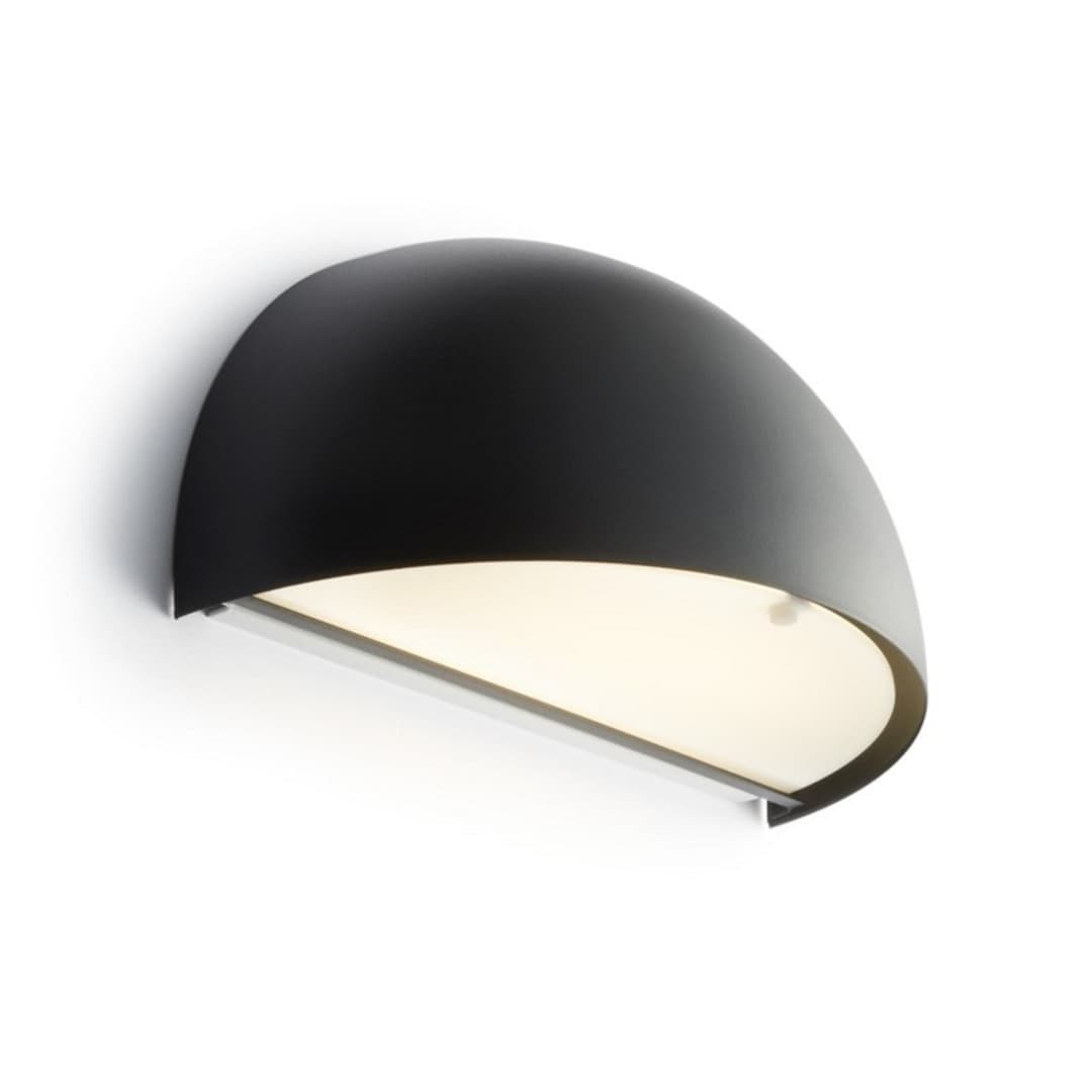 Rørhat LED Außenwandleuchte 10,5W Schwarz - LIGHT-POINT - Terrasse - Metall