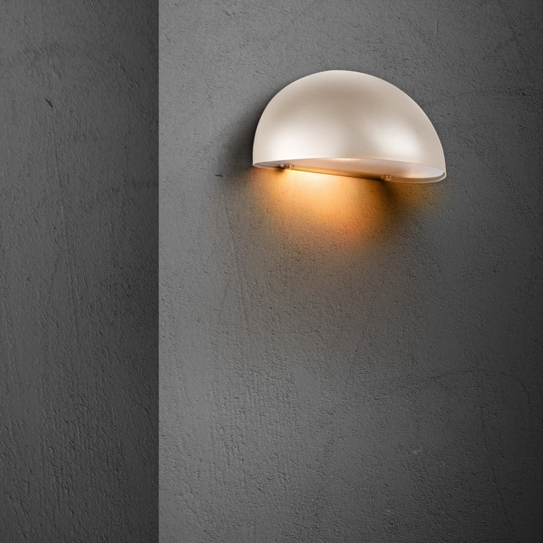 Scorpius Maxi Außen Wandleuchte IP33 Sanded - Nordlux - Metall - Einflammig