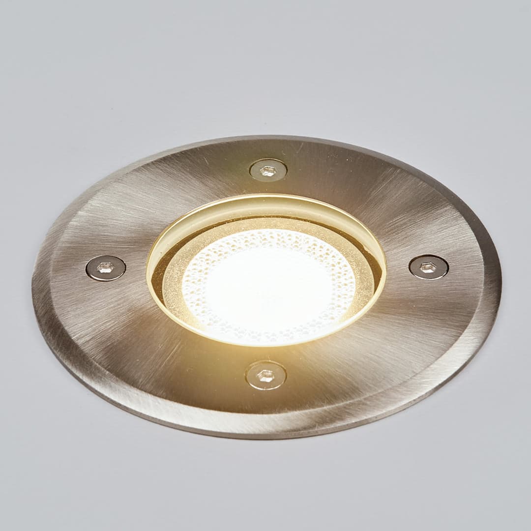 Insa Erd Spot IP67 Stainless Steel - Lindby - Terrasse - Modern - Edelstahl - Rund