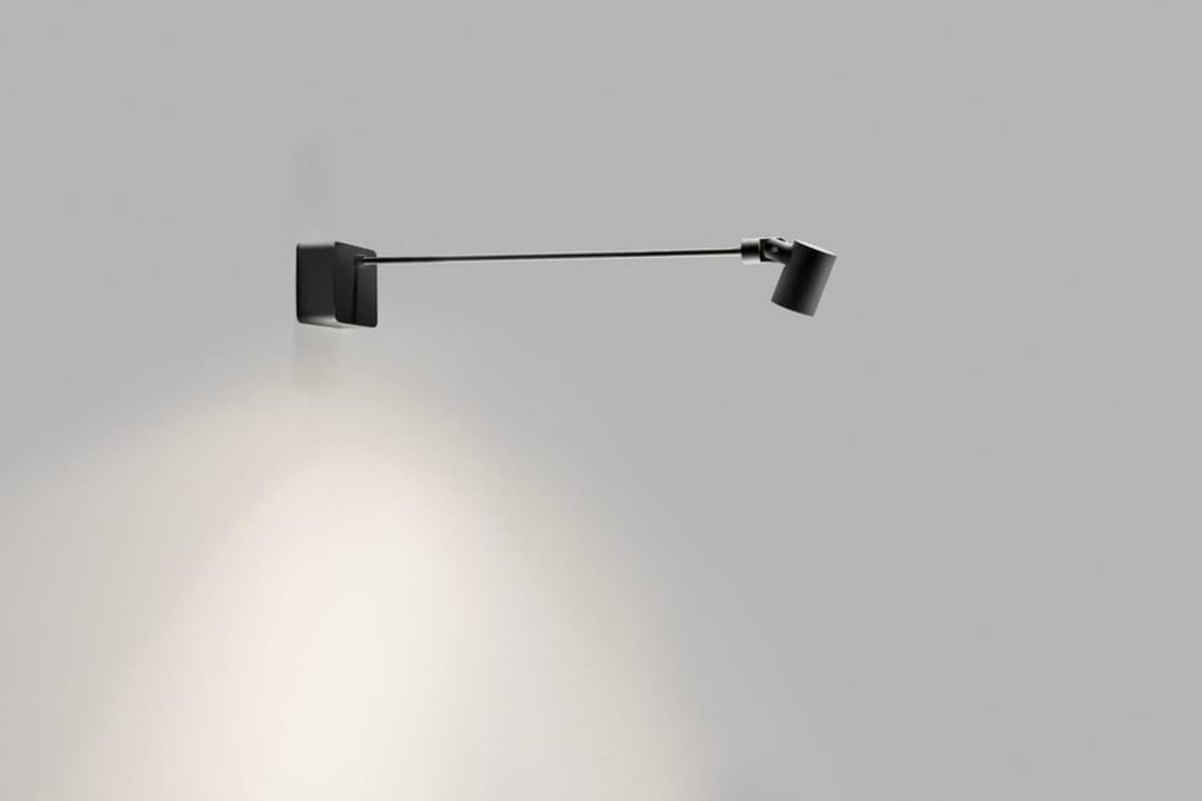 Focus Gallery LED Wandleuchte 3000K Schwarz - LIGHT-POINT - Wohnzimmer - Aluminium