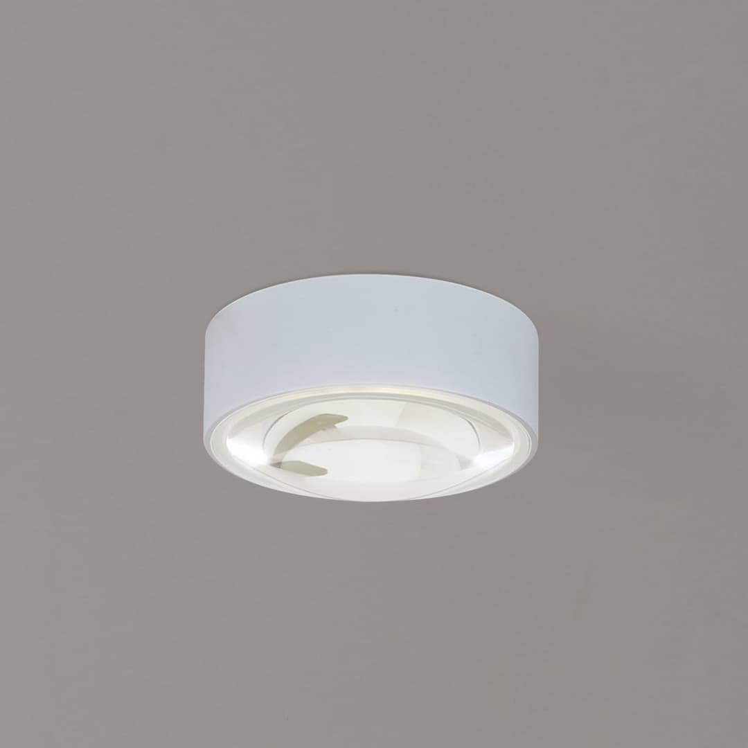 Siaka LED-Downlight, Ø 5 cm, Metall, weiß, IP65 - Lindby - Badezimmer - Modern - Aluminium - Einflammig