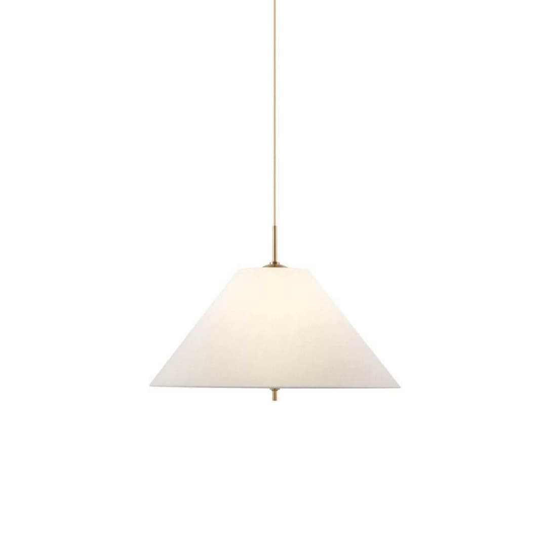 Iris 50 Pendelleuchte Cream - Globen Lighting - Wohnzimmer - Vintage - Stoff / Textil - Einflammig