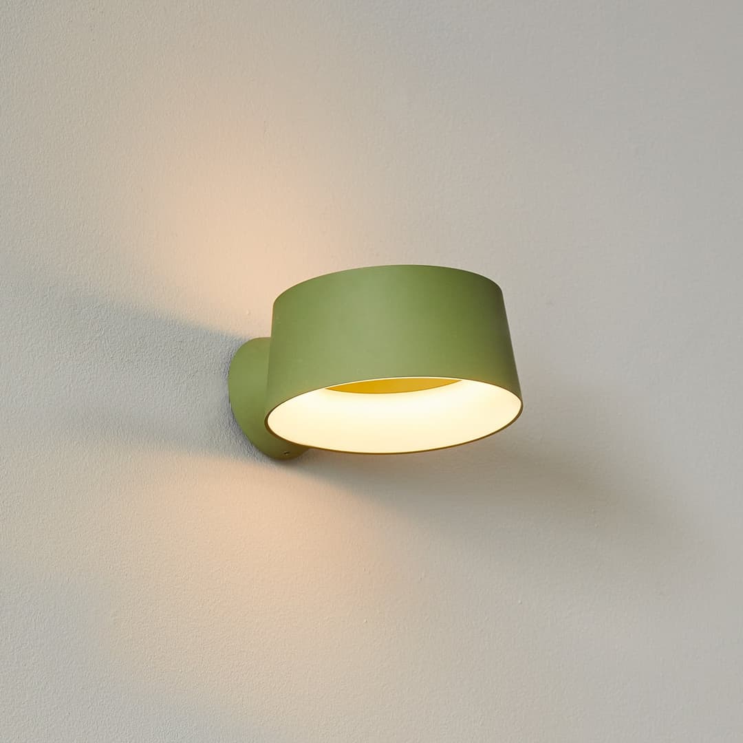 Cookie Wandleuchte Green - Loom Design - Wohnzimmer - Modern - Aluminium - Einflammig
