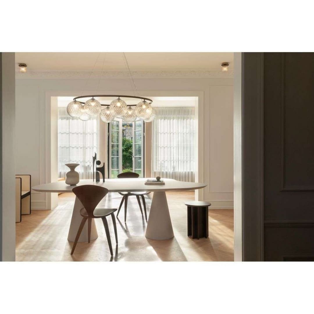 Liila 1 Decken-/Wandlampe, bronze/klar, Ø 14cm, IP44 - Nuura - Badezimmer - Skandinavisch - Metall - Rund