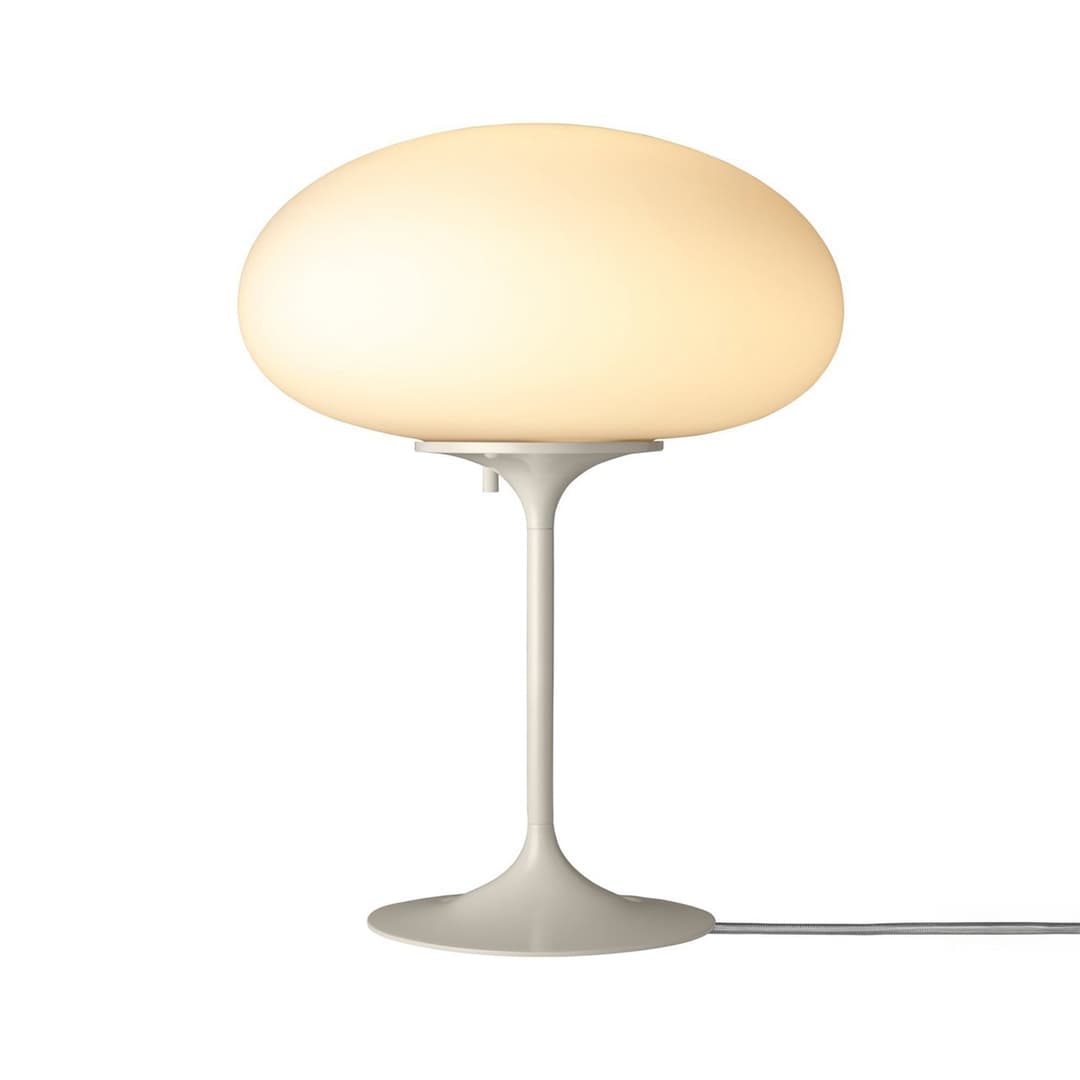 Stemlite Tischleuchte, kieselgrau, Höhe 42 cm, dim - GUBI - Wohnzimmer - Design - Metall - Einflammig