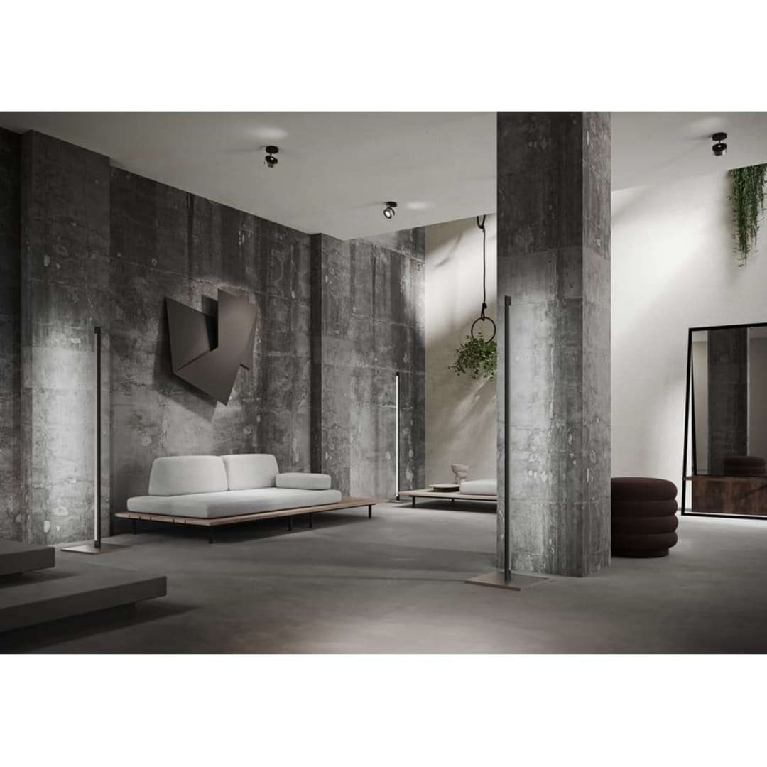 Blade C1 Slim Deckenstrahler, schwarz/gold - Light-Point LIGHT-POINT Design by Studio F.A. Porsche - Wohnzimmer - Aluminium