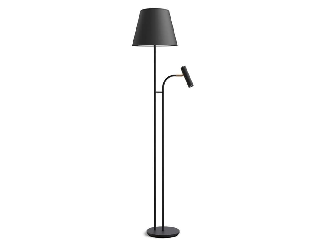 Slender Stehleuchte Black/Black - Belid - Wohnzimmer - Metall