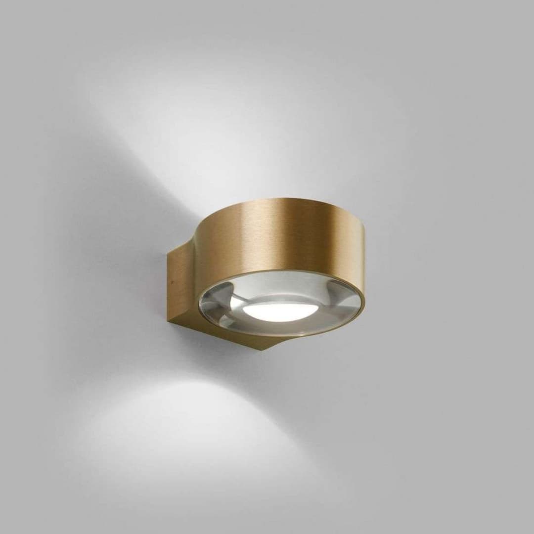 Orbit W1 Wandleuchte 2700K Brass - LIGHT-POINT - Wohnzimmer - Aluminium