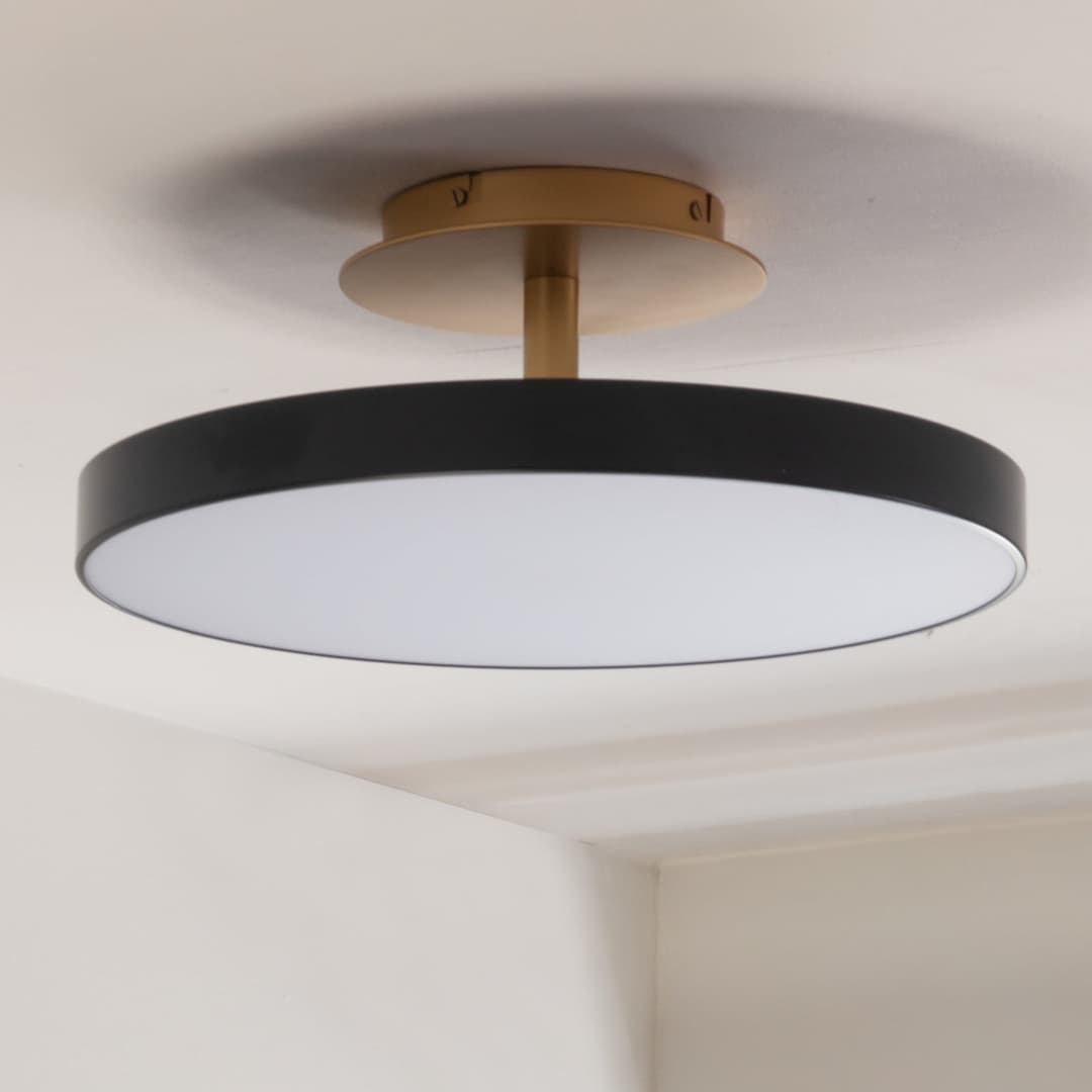 Asteria UP PLUS LED-Deckenlampe, anthrazit 60 cm CCT - UMAGE - Wohnzimmer - Design - Metall - Mit Abstand
