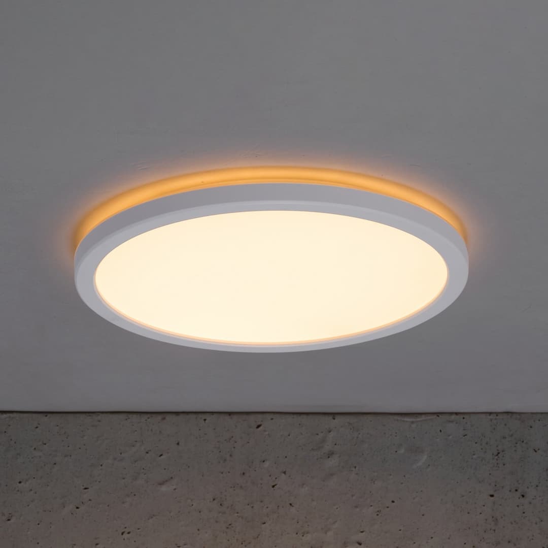 Oja 24 Deckenleuchte 2700K White - Nordlux - Flurbereich - Kunststoff - Rund