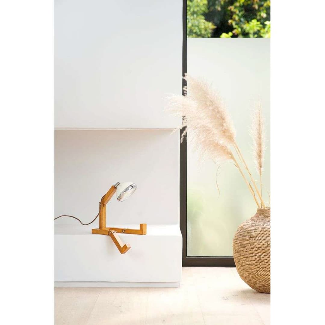 Mr. Wattson Tischlampe 28cm alu/weiß - Piffany Copenhagen - Wohnzimmer - Design - Holz - Einflammig