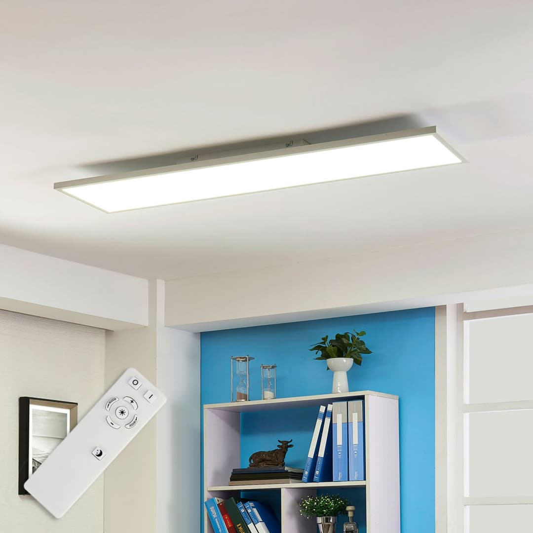 Philia Deckenleuchte 3000-6000 120x30 51W White - Arcchio - Wohnzimmer - Modern - Kunststoff - Eckig