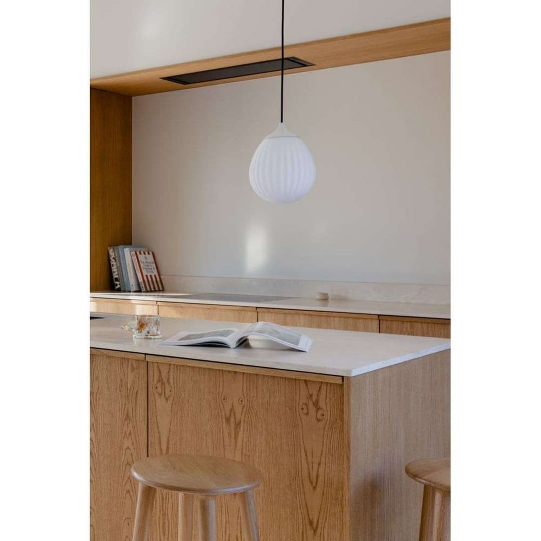 Around the World Pendelleuchte Mini Black/White - UMAGE - Wohnzimmer - Glas