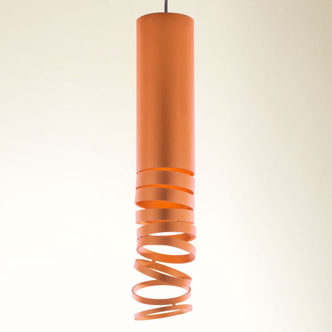 Decomposé Pendelleuchte Orange - Artemide - Wohnzimmer - Design - Metall - Einflammig