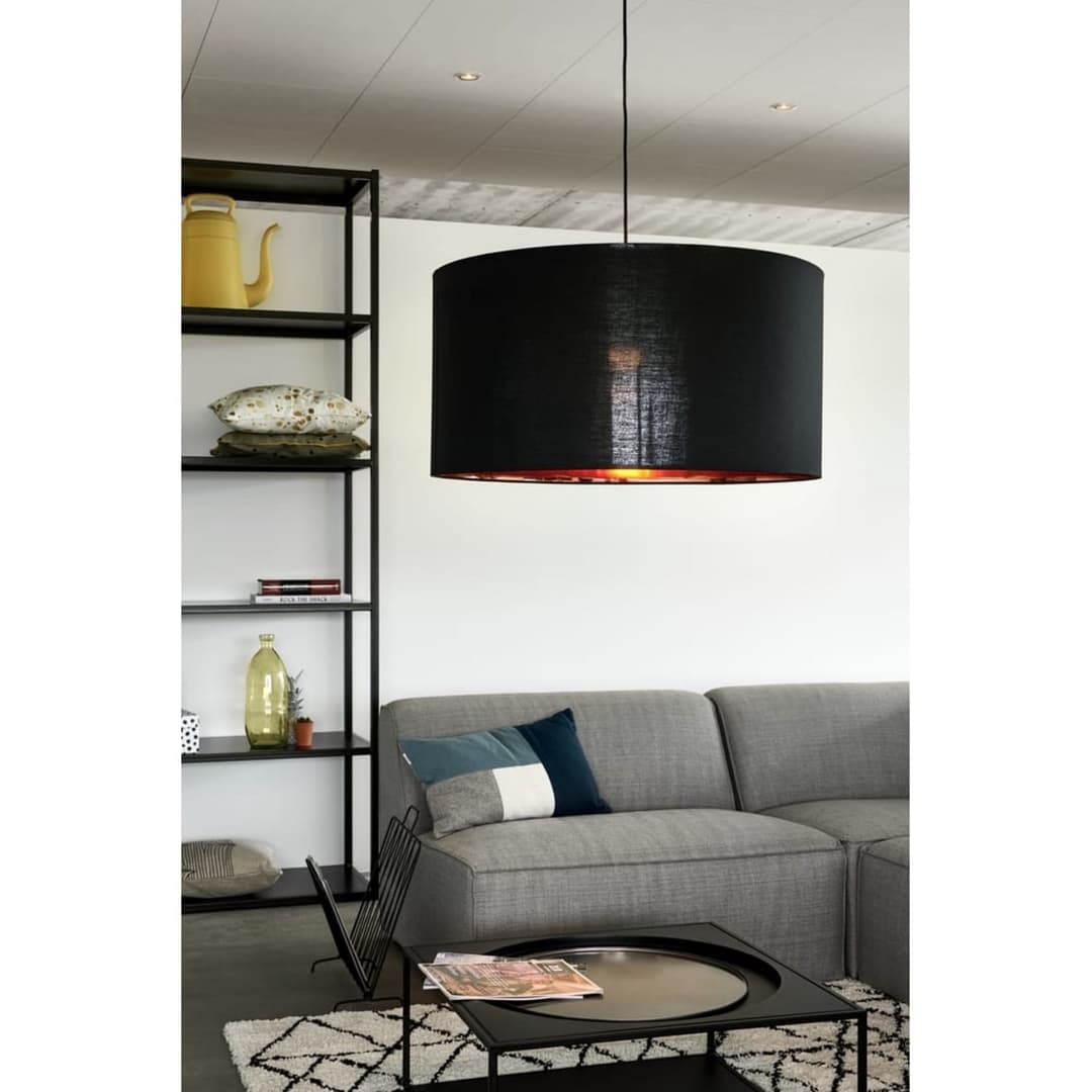 Fenda Pendelleuchte Ø70 Black/Copper/Black - SLV - Esszimmer - Metall