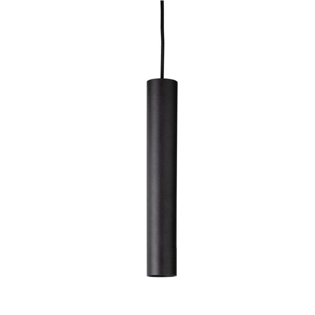Tube Flex Hängeleuchte Höhe 35 cm schwarz Metall - Antidark - Wohnzimmer