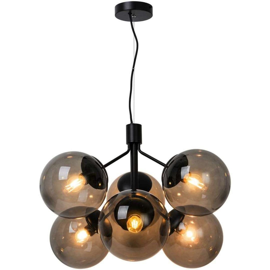 Ivona 6 Pendelleuchte Black - Nordlux - Esszimmer - Metall