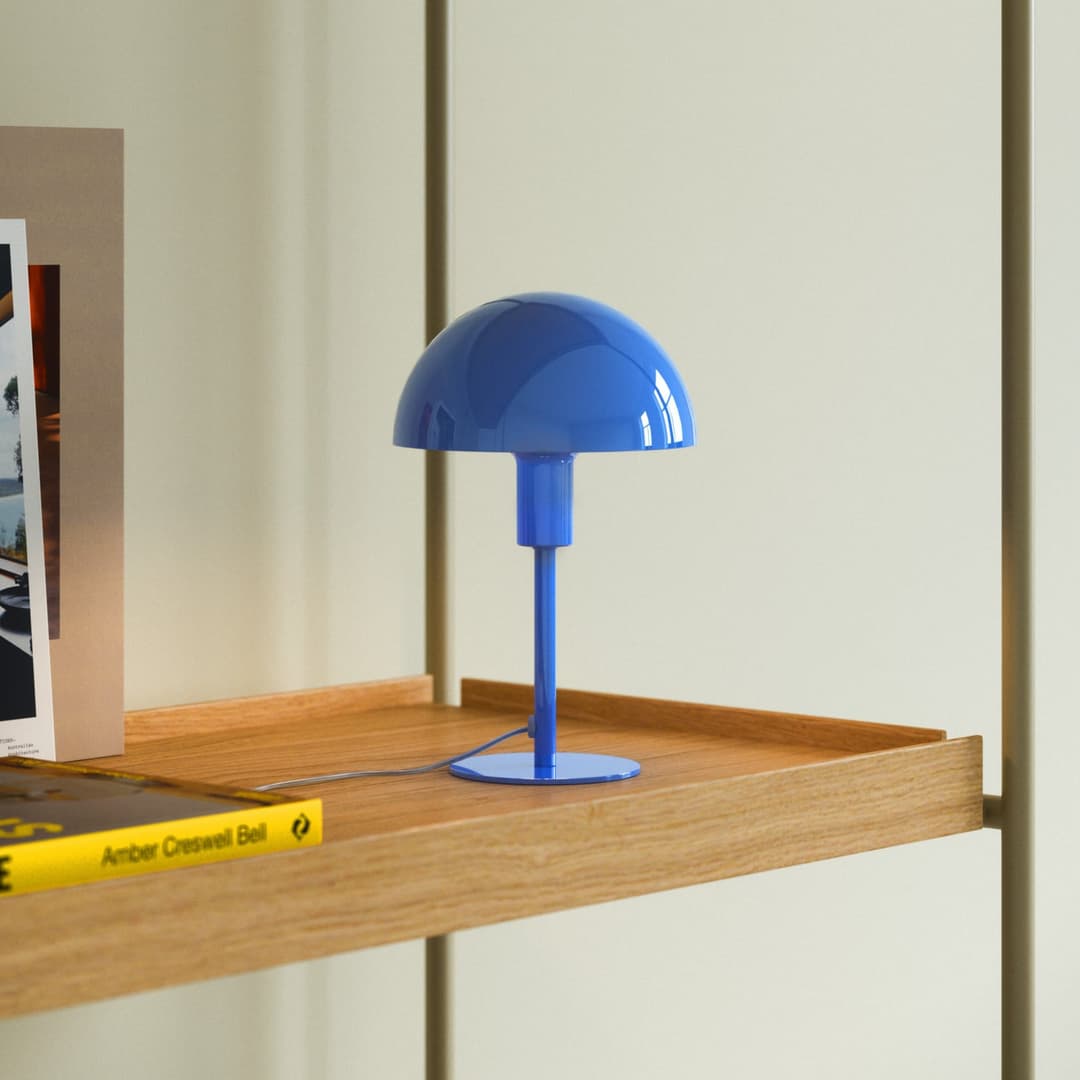 Ellen Mini Tischleuchte Blue - Nordlux - Wohnzimmer - Skandinavisch - Metall - Mit Schirm