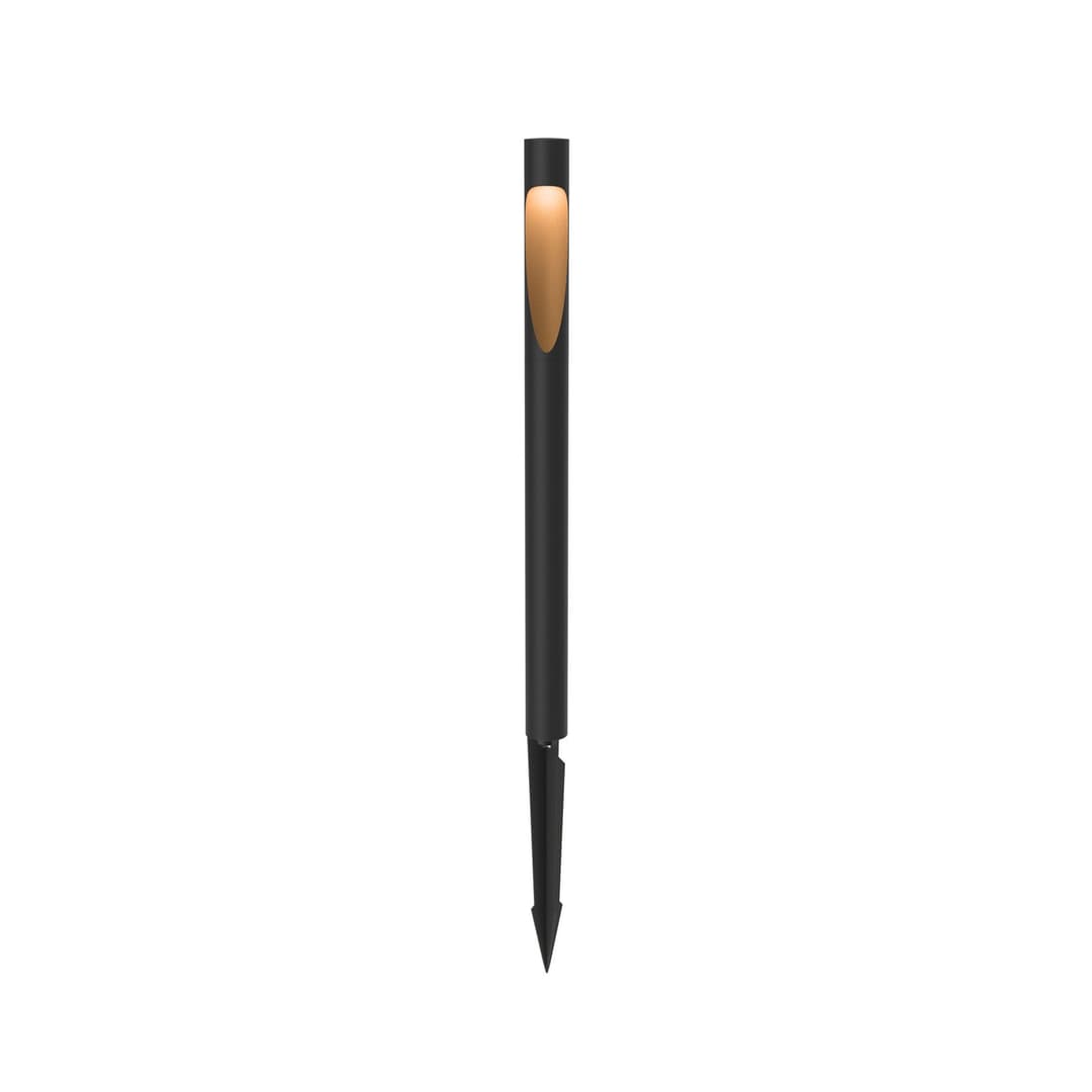 Flindt Wegelampe, 827, schwarz, 70cm, Buchse - Louis Poulsen - Design - Aluminium - Einflammig