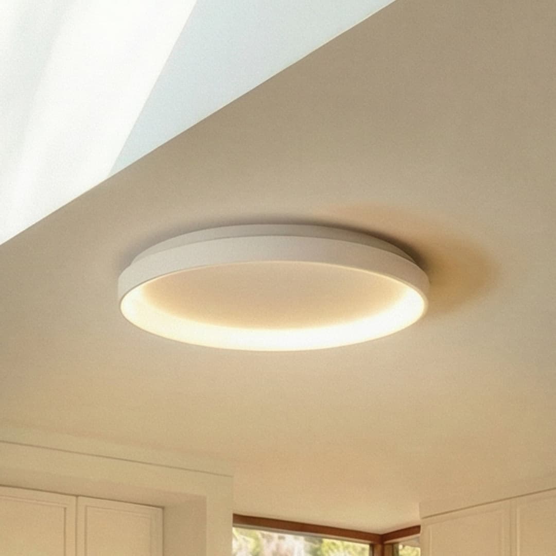 Vivy LED Deckenleuchte, weiß, Ø 58 cm, Metall - Arcchio - Küche - Modern - Rund