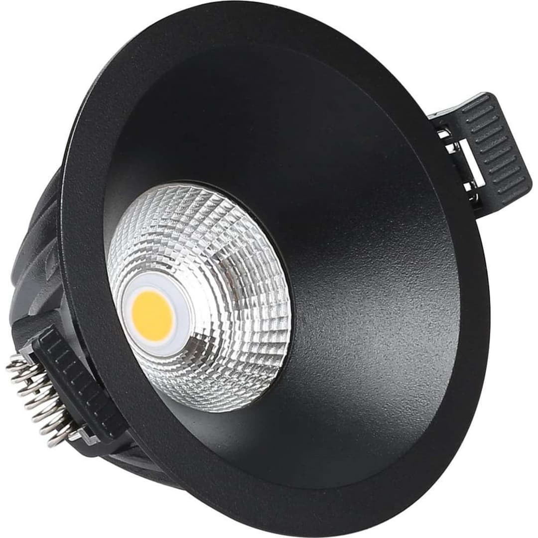 Downlight Spotlight 9W 2700K Schwarz - Antidark - Wohnzimmer - Metall